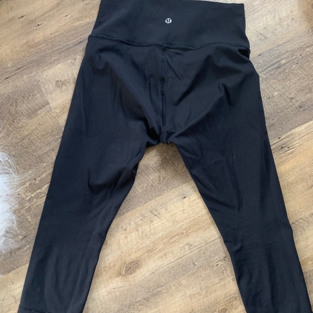 Lululemon Wunder Under High Rise Crop